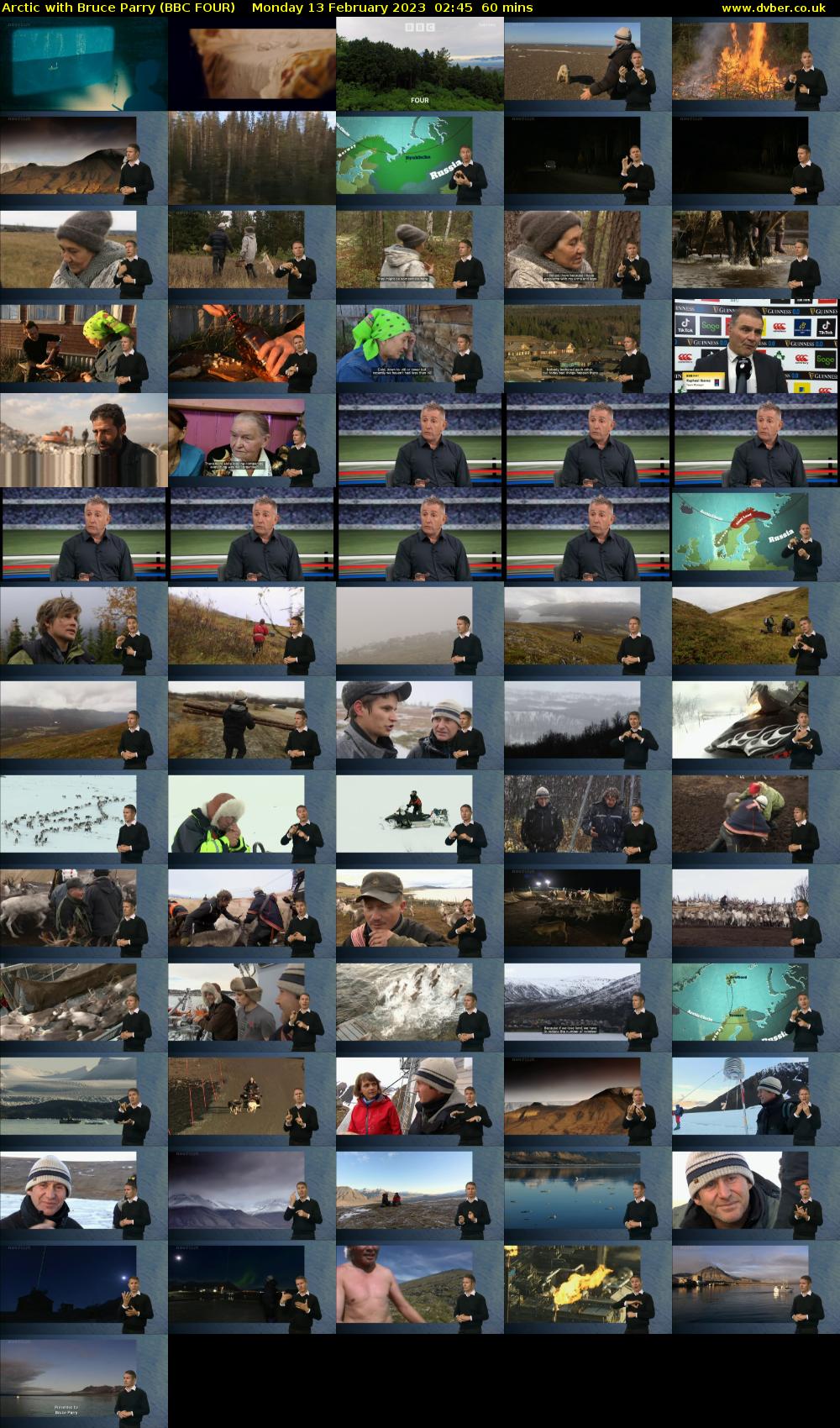 Arctic with Bruce Parry (BBC FOUR) Monday 13 February 2023 02:45 - 03:45