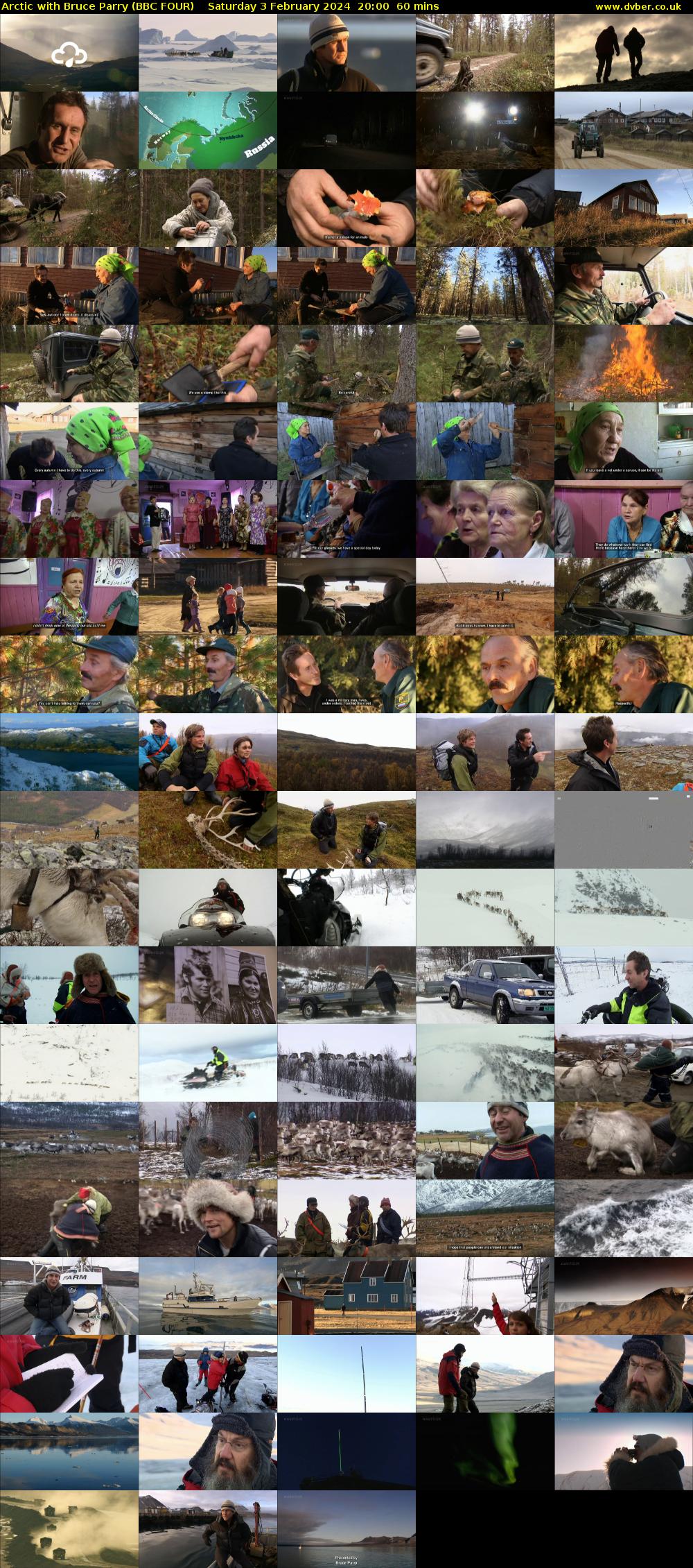 Arctic with Bruce Parry (BBC FOUR) Saturday 3 February 2024 20:00 - 21:00