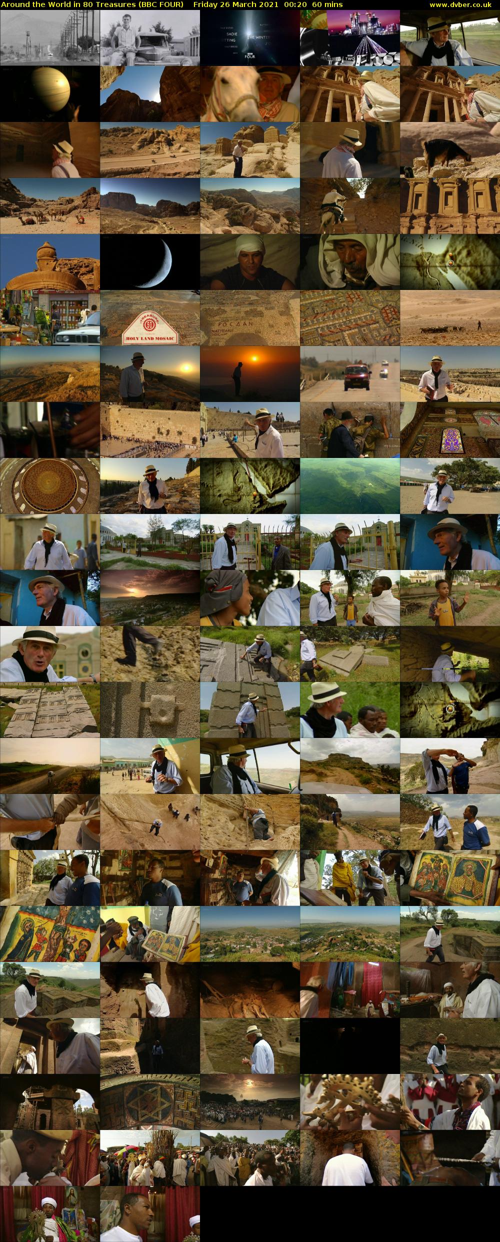 Around the World in 80 Treasures (BBC FOUR) Friday 26 March 2021 00:20 - 01:20