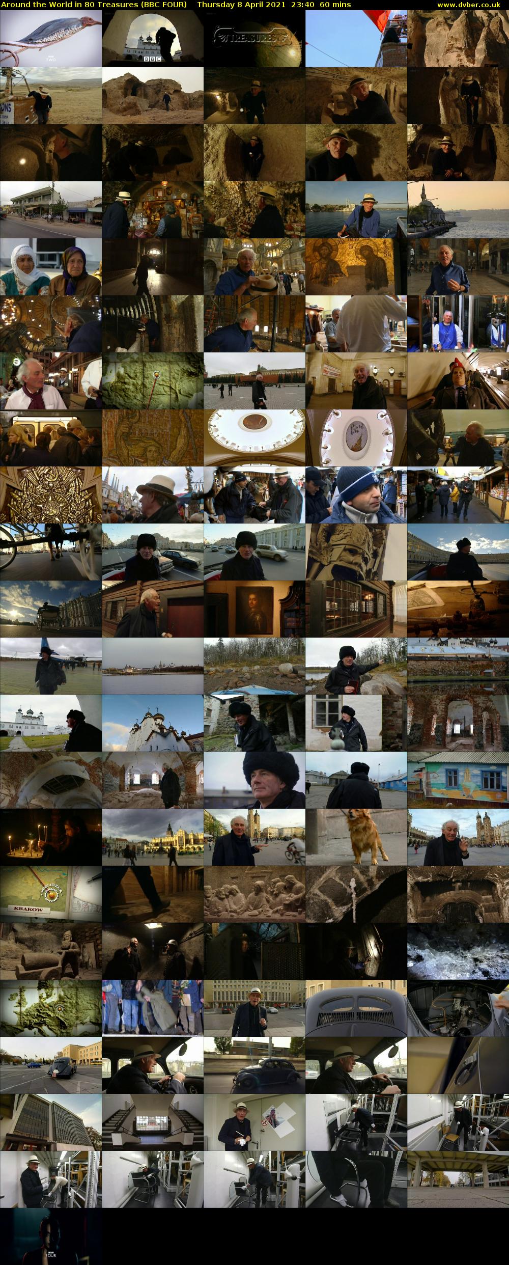 Around the World in 80 Treasures (BBC FOUR) Thursday 8 April 2021 23:40 - 00:40