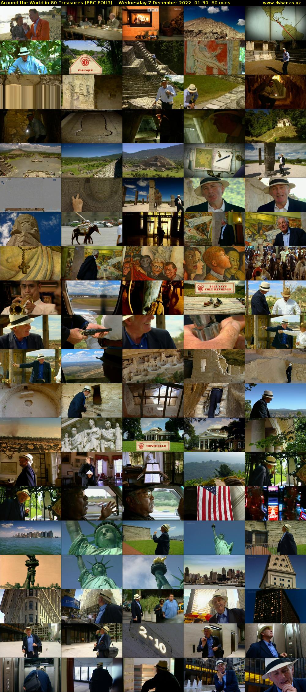 Around the World in 80 Treasures (BBC FOUR) Wednesday 7 December 2022 01:30 - 02:30