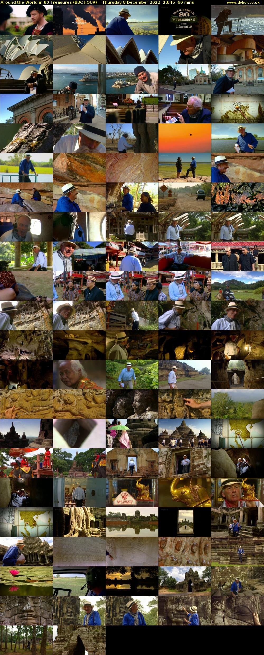 Around the World in 80 Treasures (BBC FOUR) Thursday 8 December 2022 23:45 - 00:45