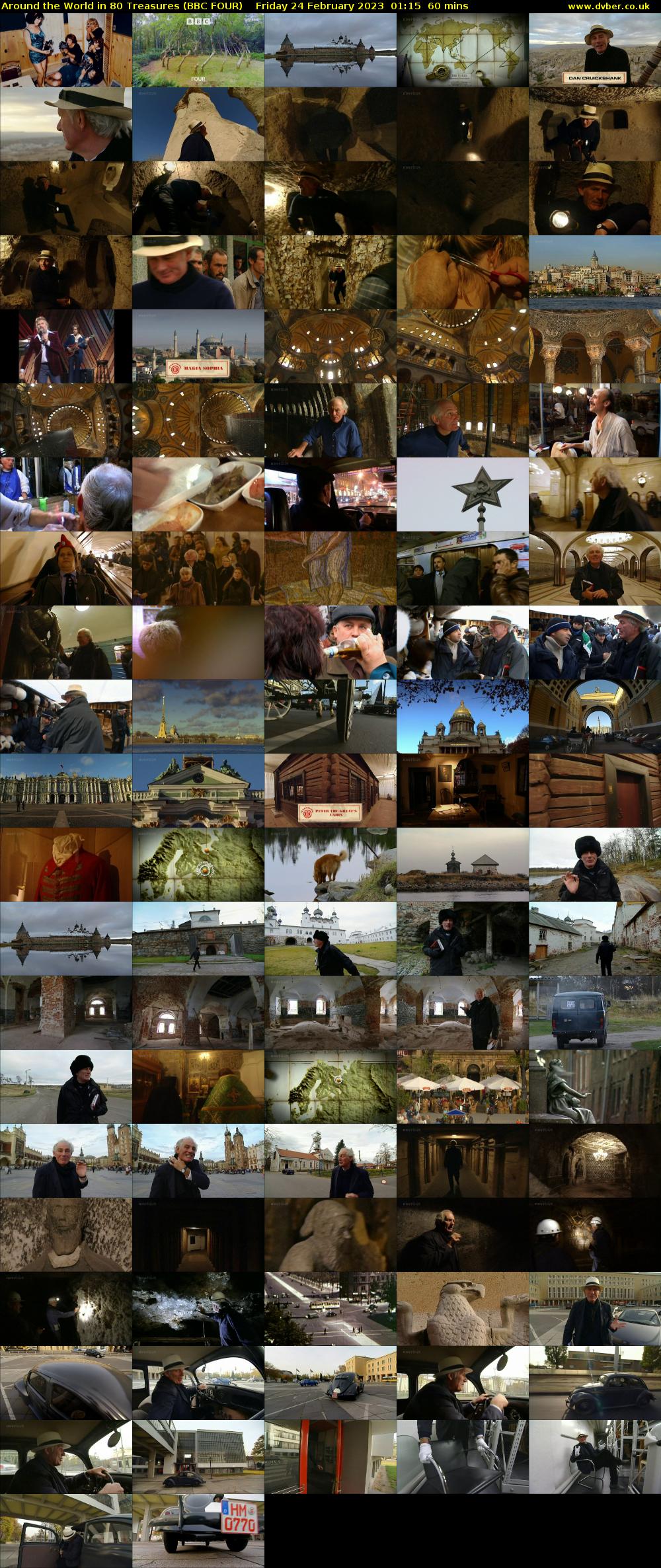 Around the World in 80 Treasures (BBC FOUR) Friday 24 February 2023 01:15 - 02:15