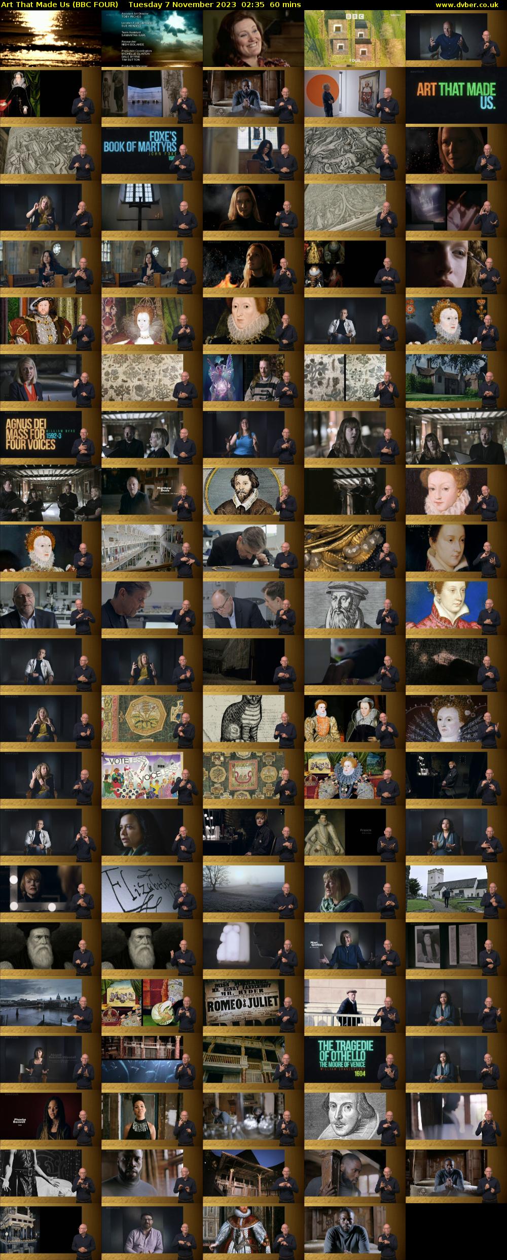Art That Made Us (BBC FOUR) Tuesday 7 November 2023 02:35 - 03:35