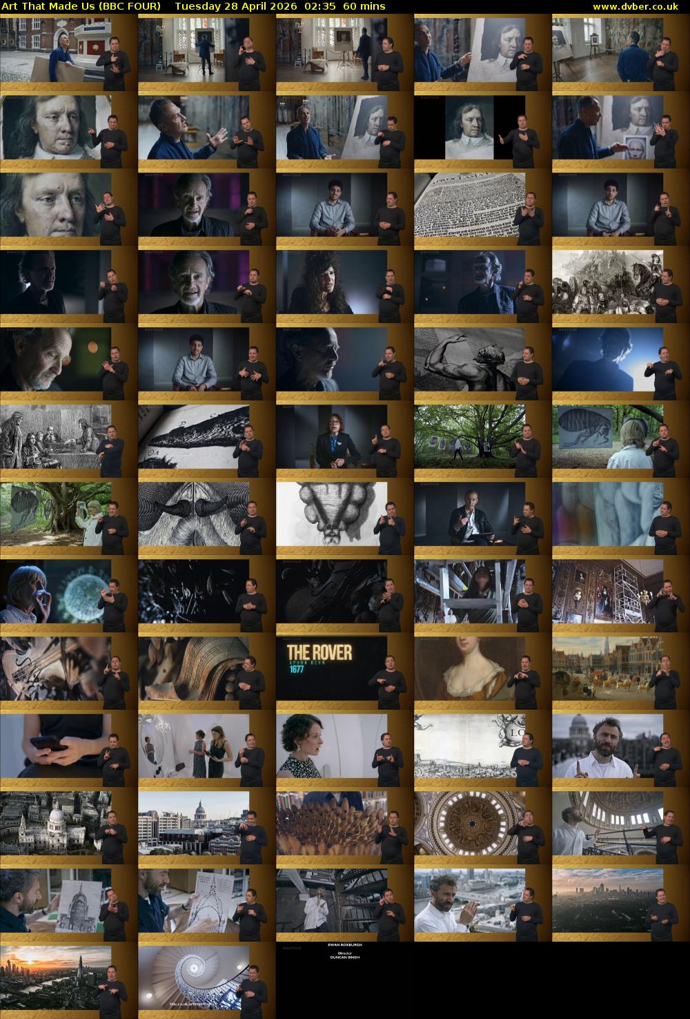 Art That Made Us (BBC FOUR) Tuesday 28 April 2026 02:35 - 03:35