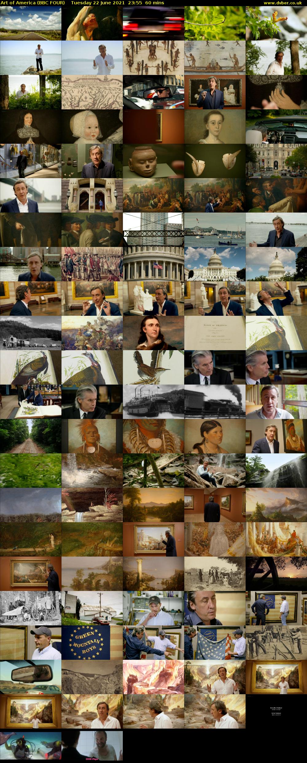 Art of America (BBC FOUR) Tuesday 22 June 2021 23:55 - 00:55