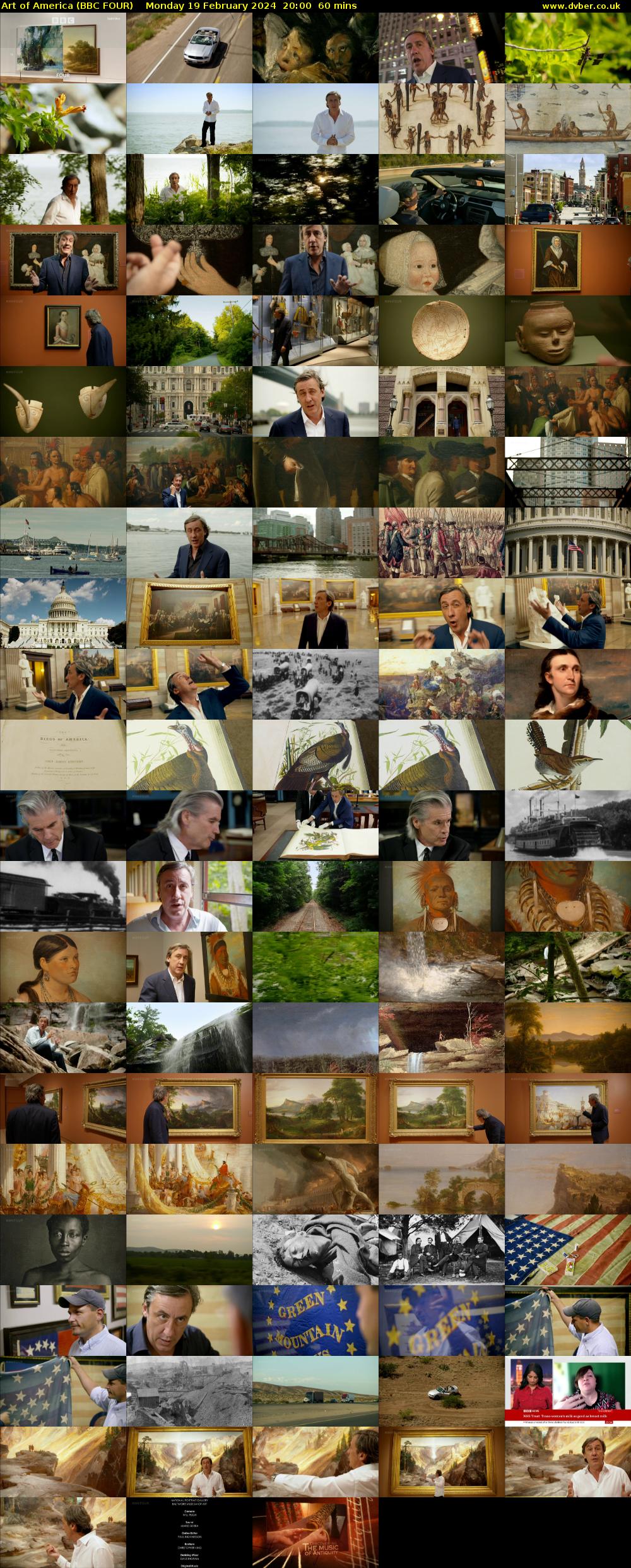 Art of America (BBC FOUR) Monday 19 February 2024 20:00 - 21:00