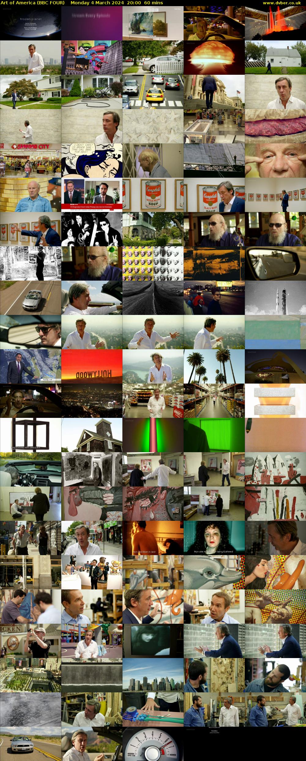 Art of America (BBC FOUR) Monday 4 March 2024 20:00 - 21:00