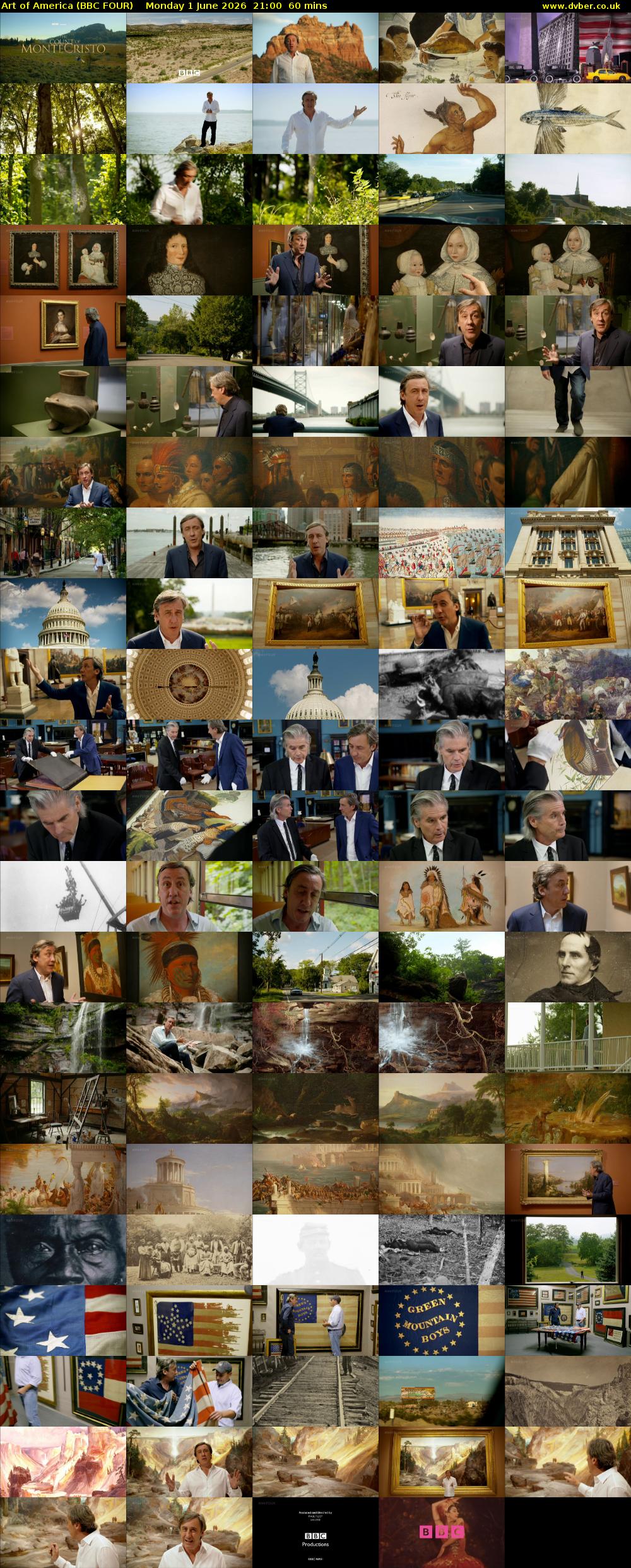 Art of America (BBC FOUR) Monday 1 June 2026 21:00 - 22:00