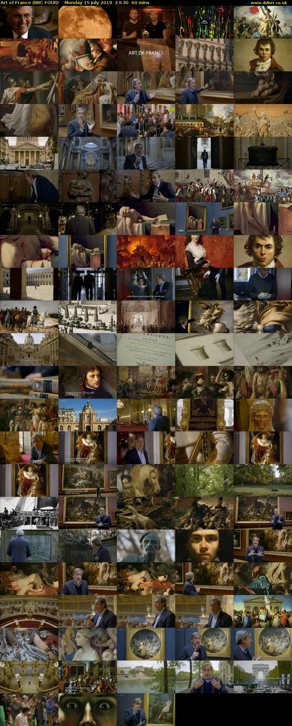 Art of France (BBC FOUR) Monday 15 July 2019 23:30 - 00:30