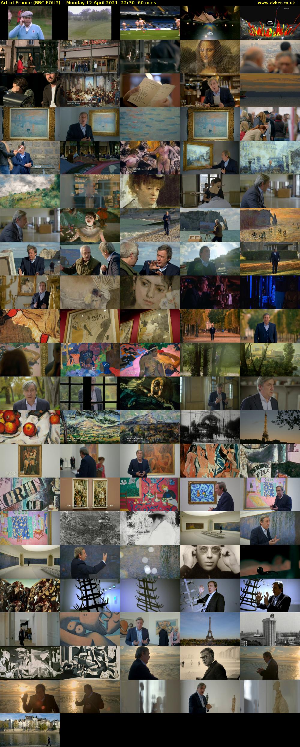 Art of France (BBC FOUR) Monday 12 April 2021 22:30 - 23:30