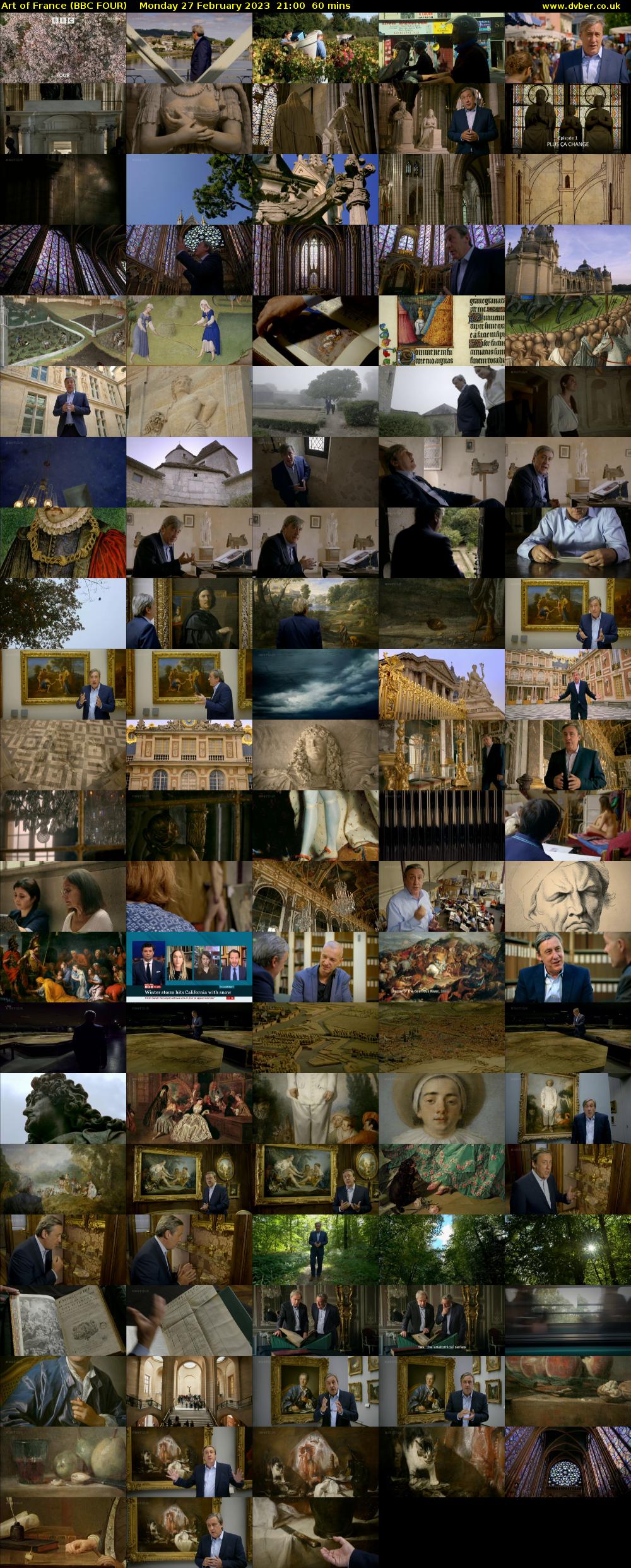 Art of France (BBC FOUR) Monday 27 February 2023 21:00 - 22:00