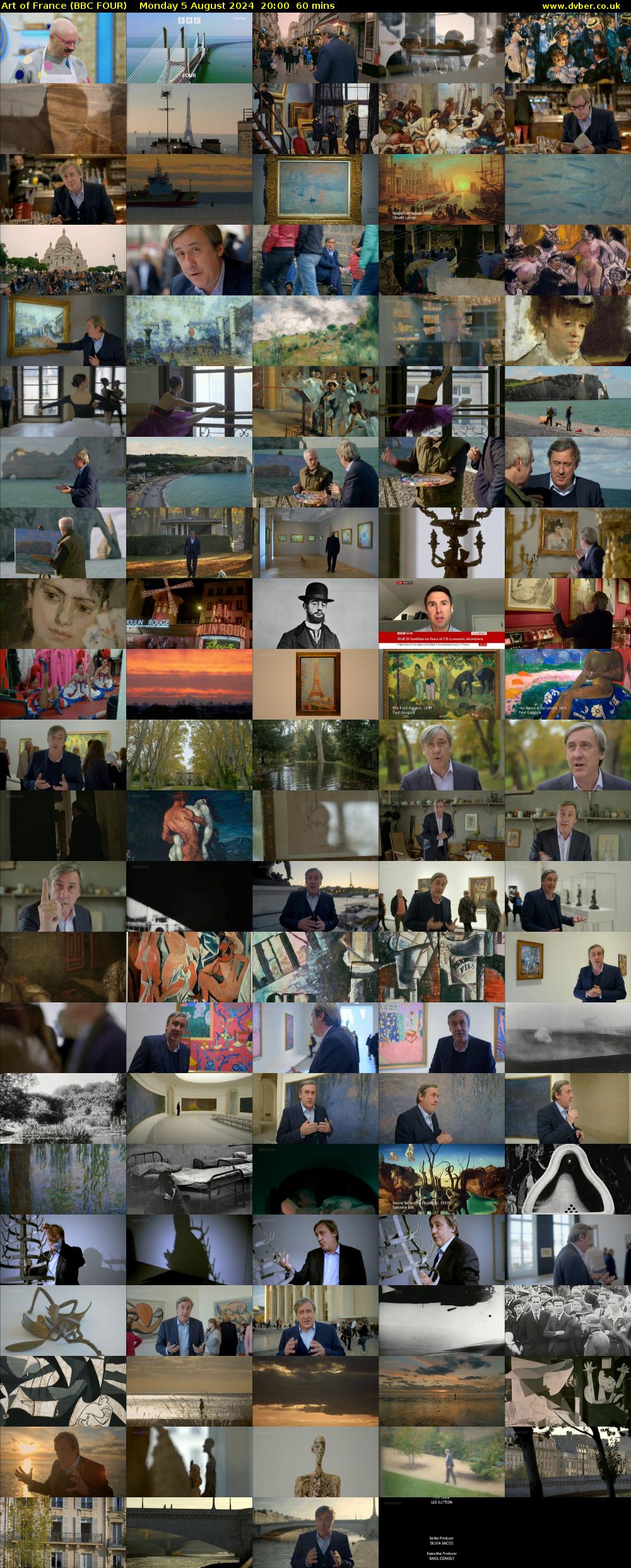 Art of France (BBC FOUR) Monday 5 August 2024 20:00 - 21:00