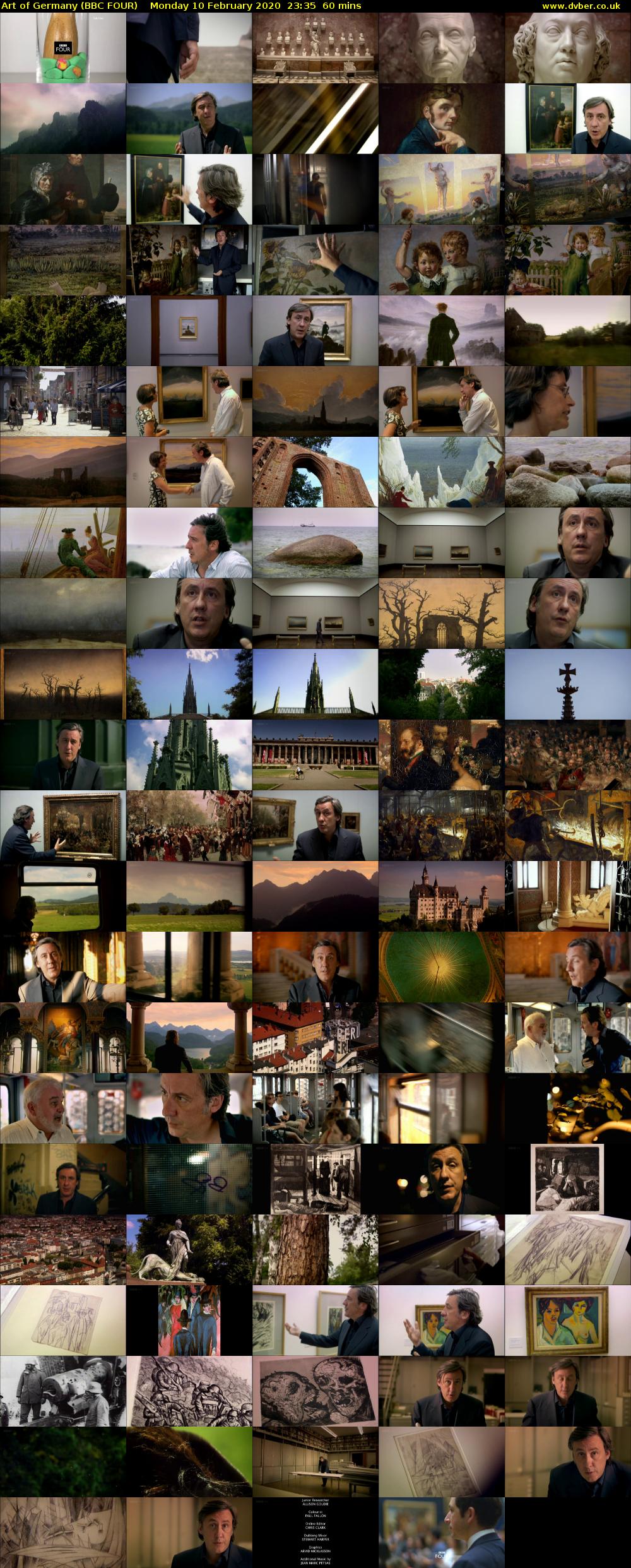Art of Germany (BBC FOUR) Monday 10 February 2020 23:35 - 00:35