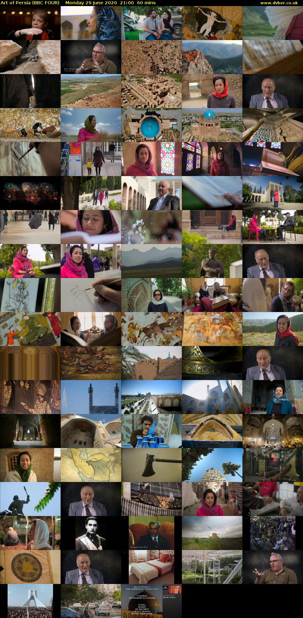 Art of Persia (BBC FOUR) Monday 29 June 2020 21:00 - 22:00