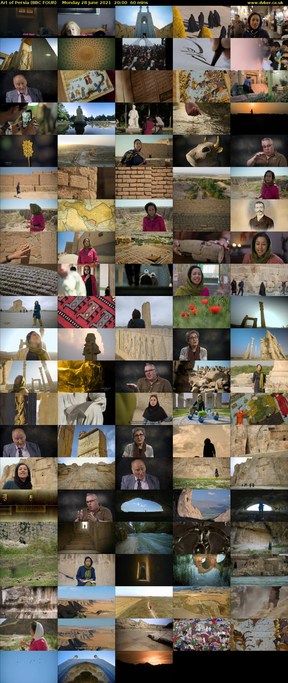 Art of Persia (BBC FOUR) Monday 28 June 2021 20:00 - 21:00