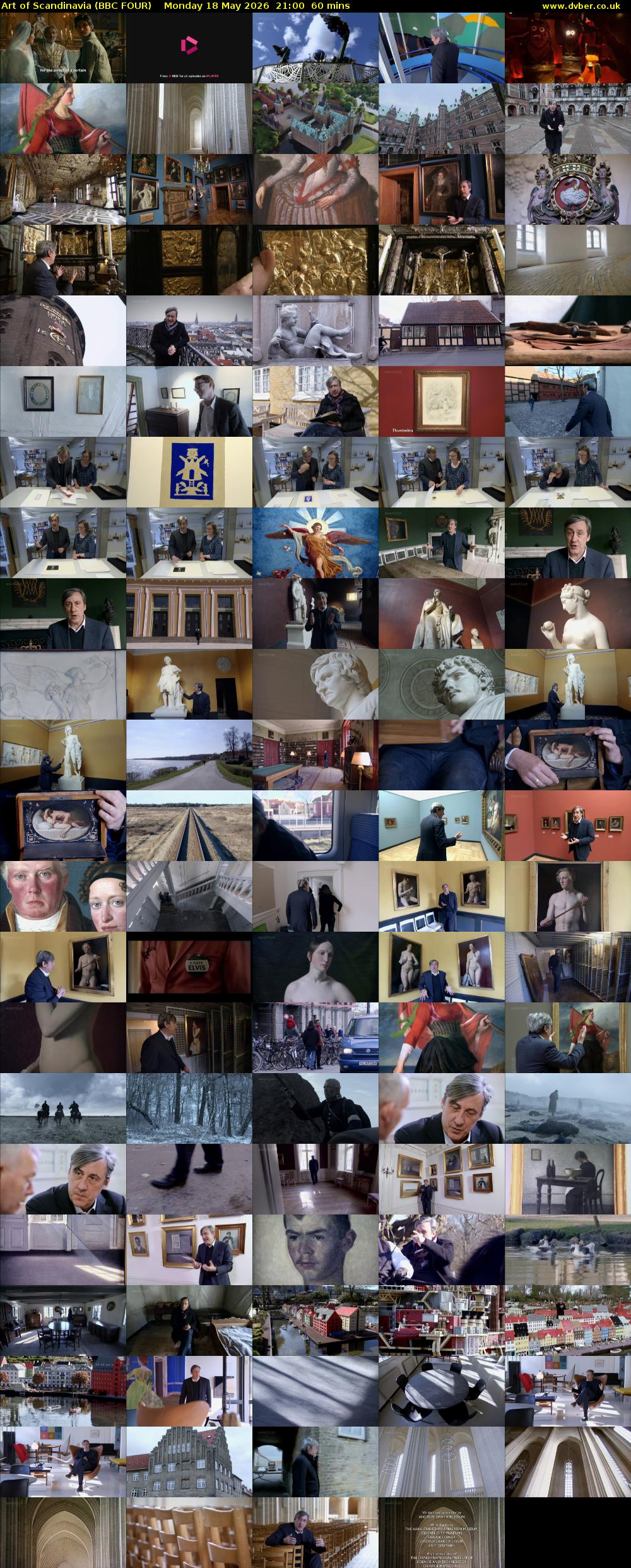 Art of Scandinavia (BBC FOUR) Monday 18 May 2026 21:00 - 22:00