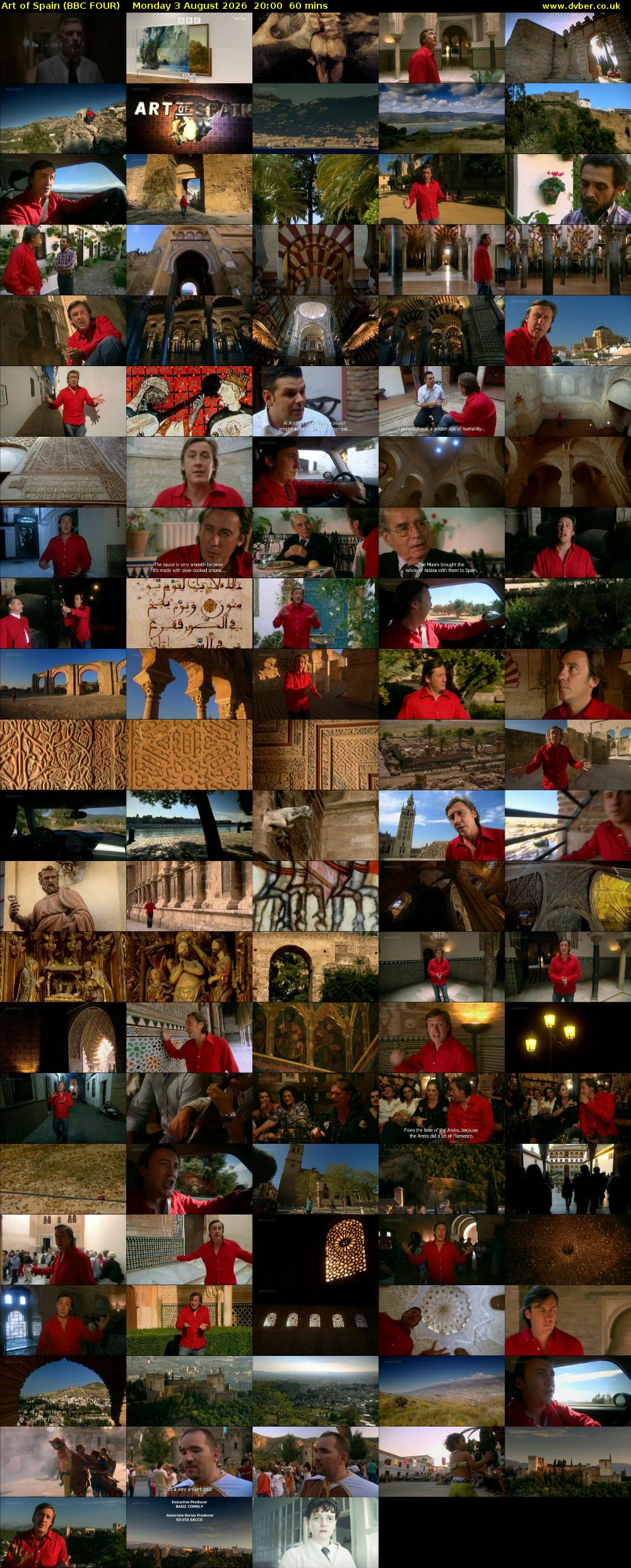 Art of Spain (BBC FOUR) Monday 3 August 2026 20:00 - 21:00
