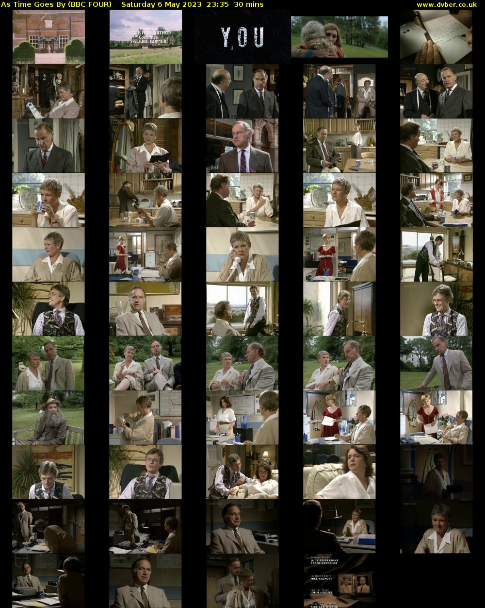 As Time Goes By (BBC FOUR) Saturday 6 May 2023 23:35 - 00:05