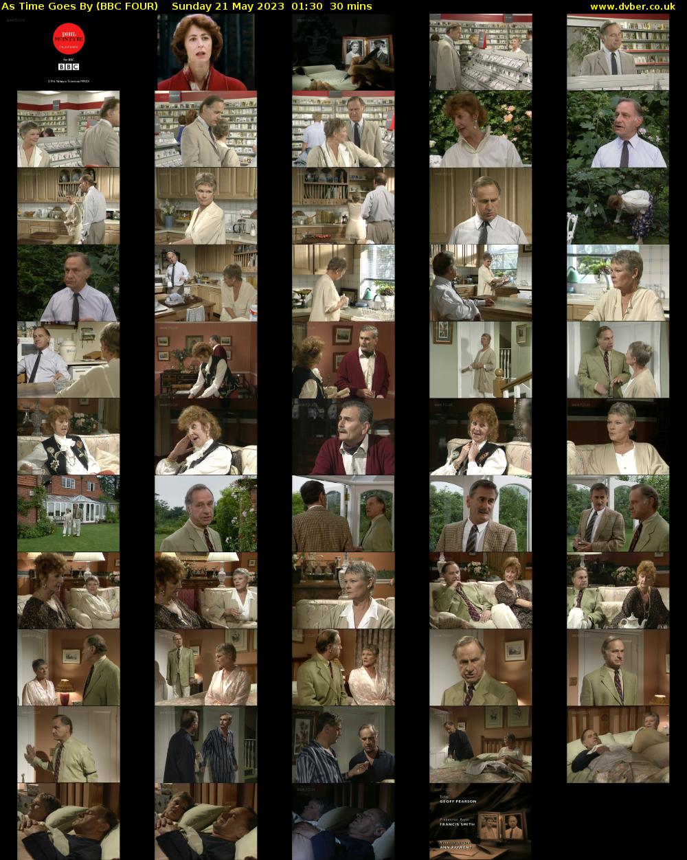As Time Goes By (BBC FOUR) Sunday 21 May 2023 01:30 - 02:00