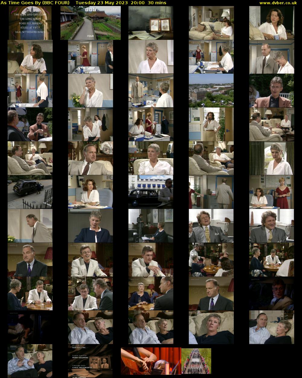 As Time Goes By (BBC FOUR) Tuesday 23 May 2023 20:00 - 20:30
