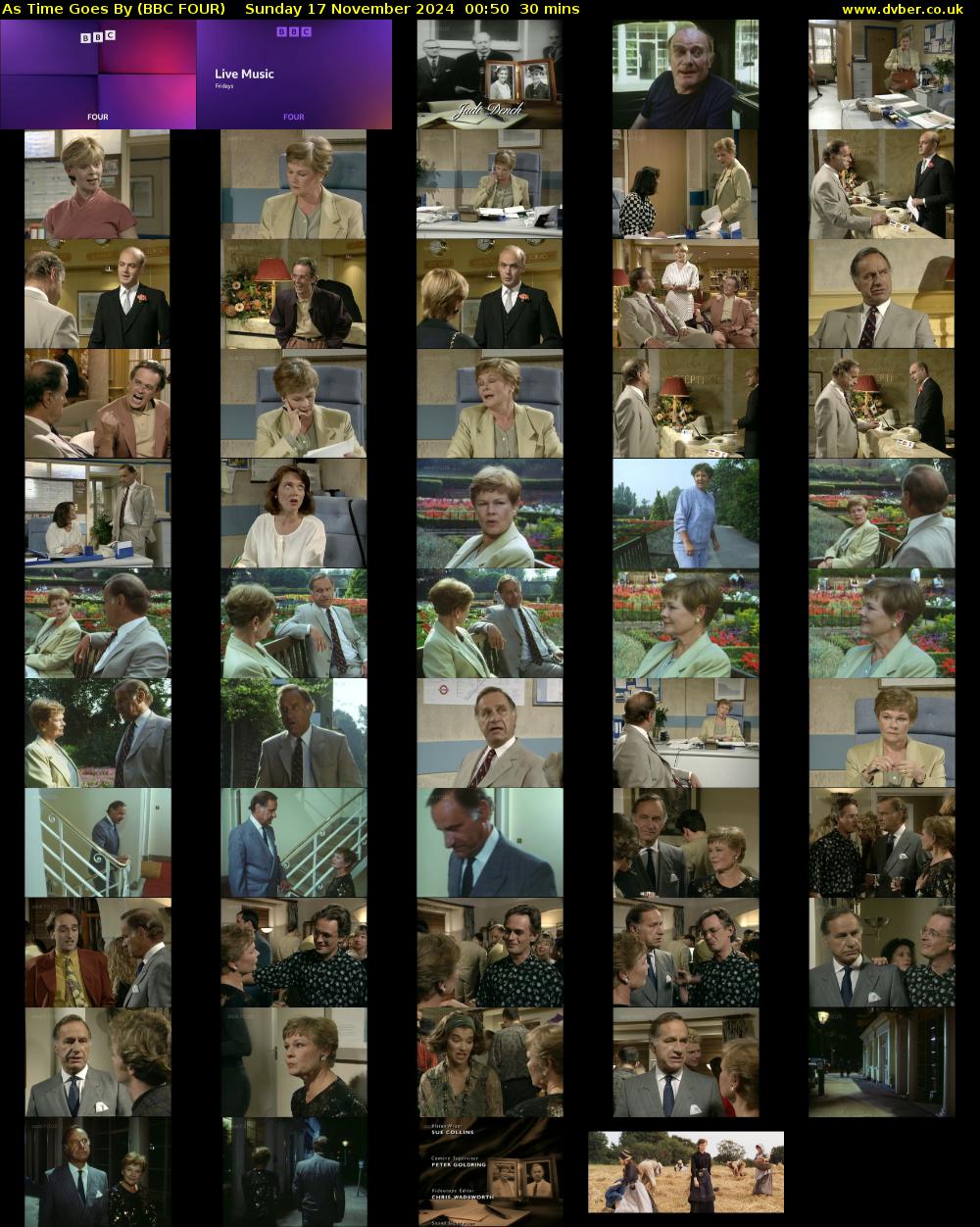 As Time Goes By (BBC FOUR) Sunday 17 November 2024 00:50 - 01:20