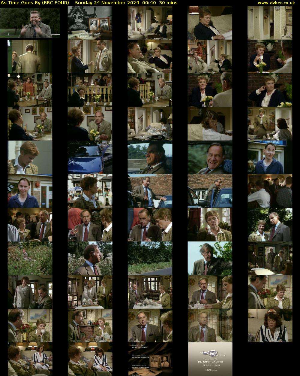 As Time Goes By (BBC FOUR) Sunday 24 November 2024 00:40 - 01:10