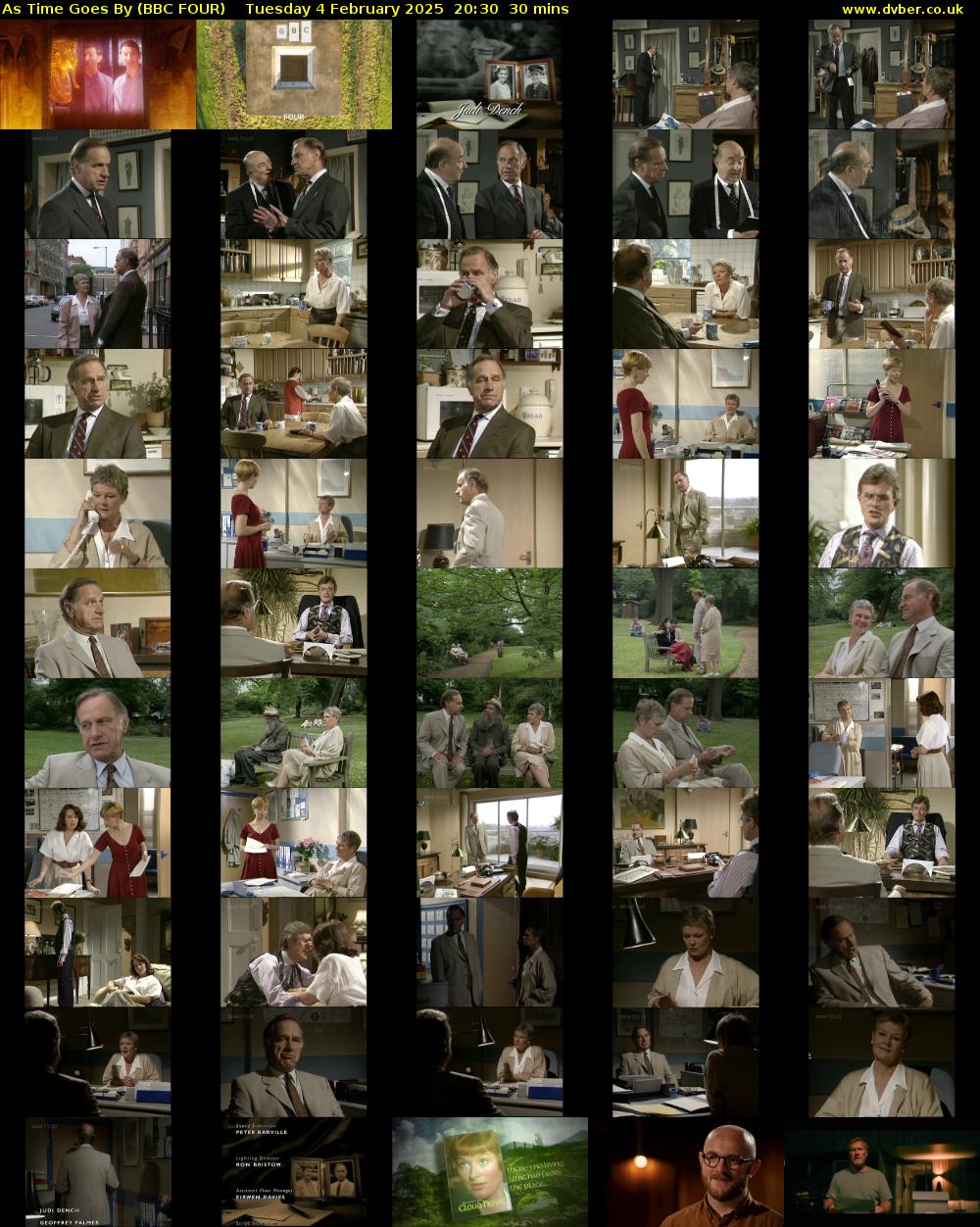 As Time Goes By (BBC FOUR) Tuesday 4 February 2025 20:30 - 21:00