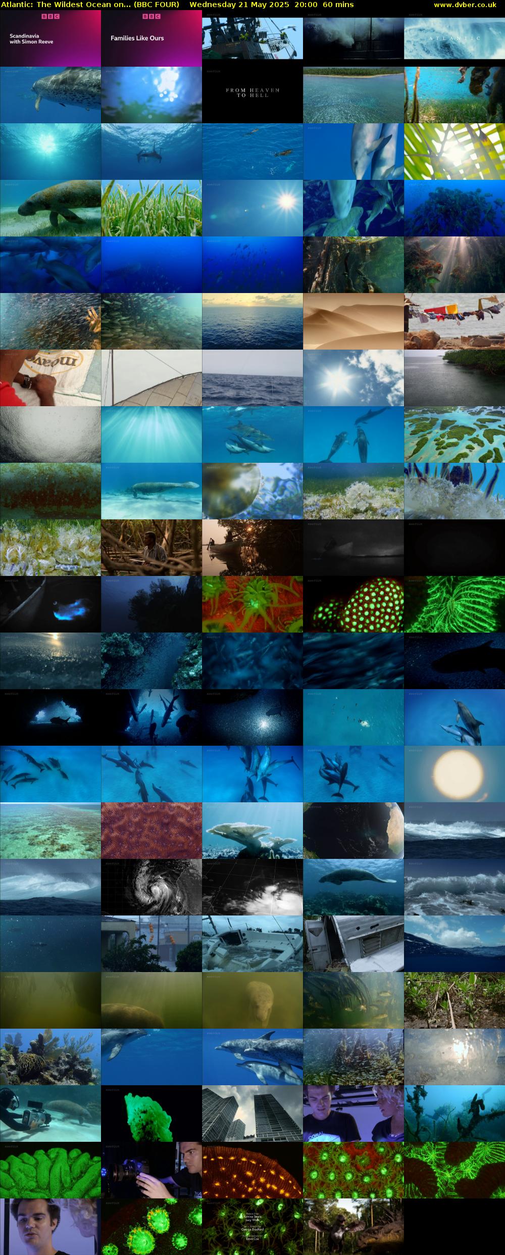 Atlantic: The Wildest Ocean on... (BBC FOUR) Wednesday 21 May 2025 20:00 - 21:00