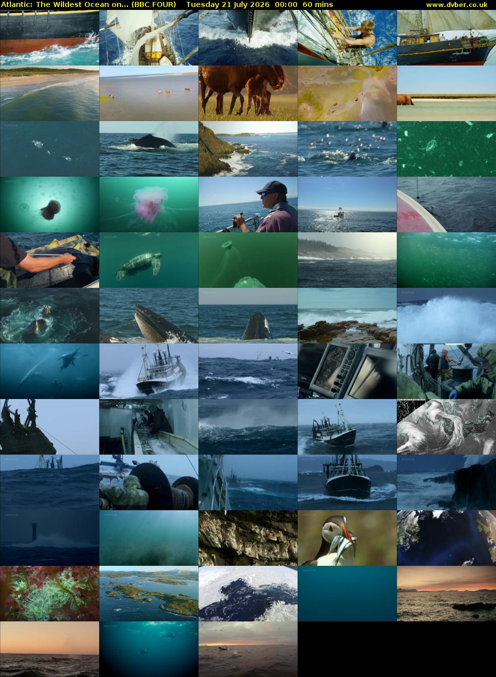 Atlantic: The Wildest Ocean on... (BBC FOUR) Tuesday 21 July 2026 00:00 - 01:00