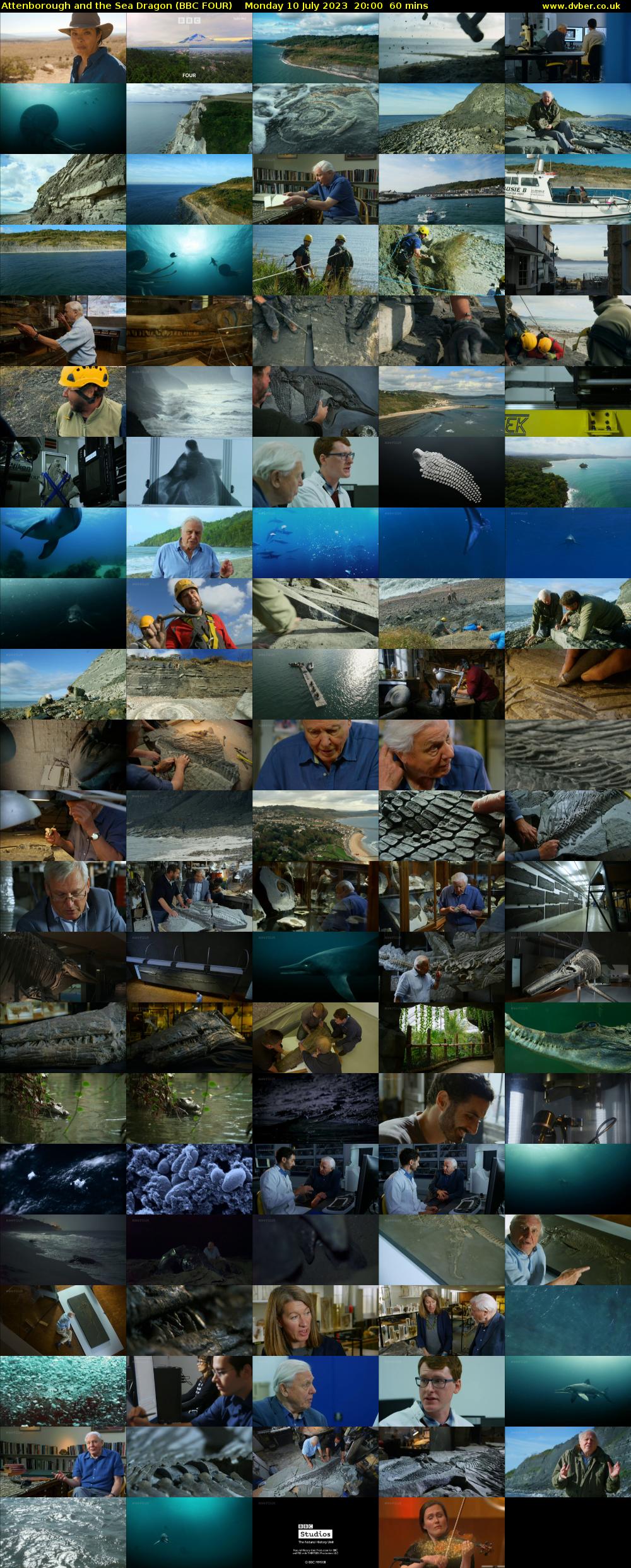 Attenborough and the Sea Dragon (BBC FOUR) Monday 10 July 2023 20:00 - 21:00