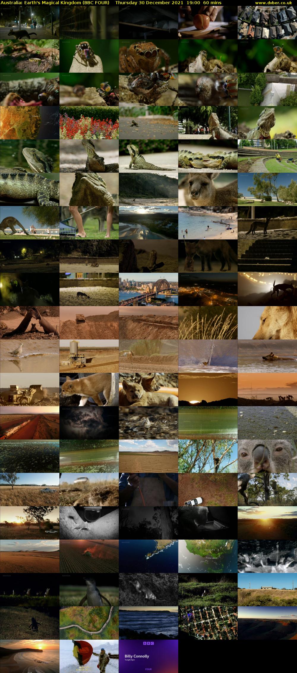 Australia: Earth's Magical Kingdom (BBC FOUR) Thursday 30 December 2021 19:00 - 20:00