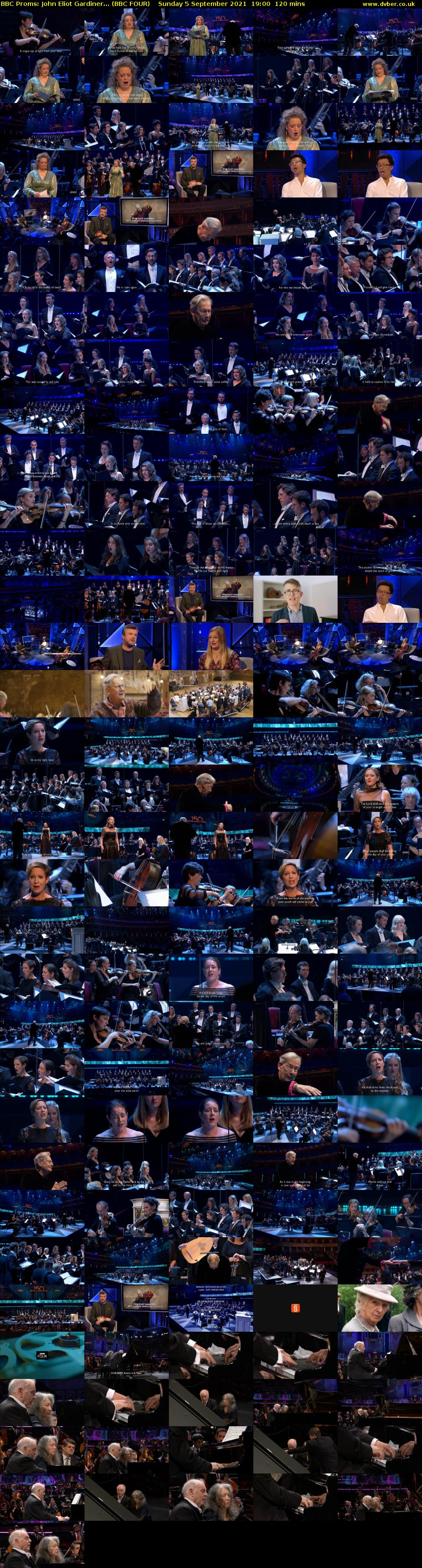 BBC Proms: John Eliot Gardiner... (BBC FOUR) Sunday 5 September 2021 19:00 - 21:00