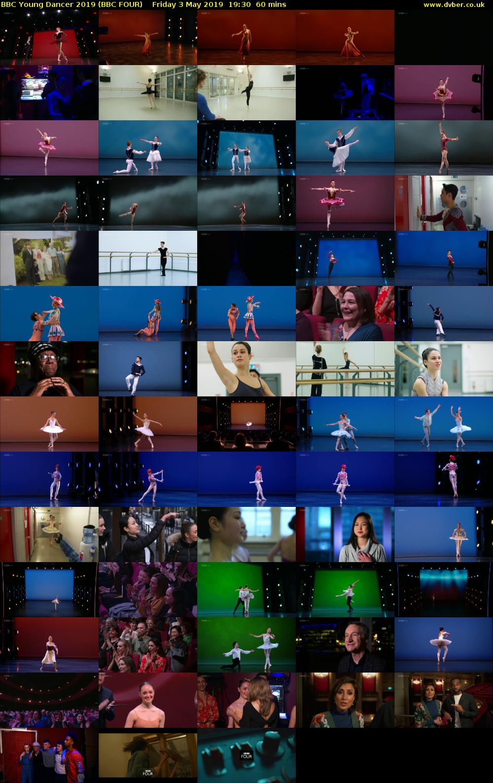 BBC Young Dancer 2019 (BBC FOUR) Friday 3 May 2019 19:30 - 20:30