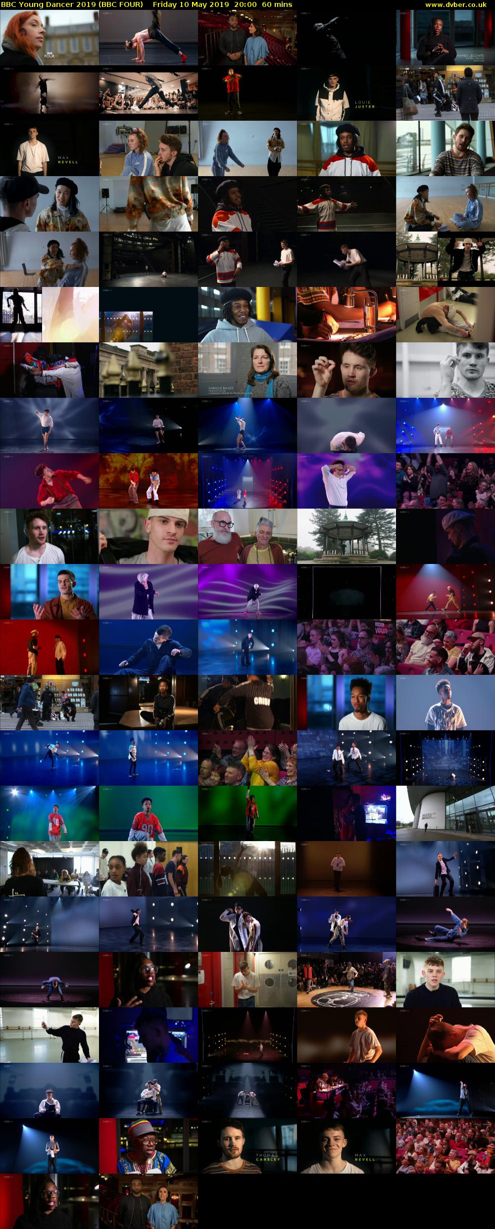 BBC Young Dancer 2019 (BBC FOUR) Friday 10 May 2019 20:00 - 21:00