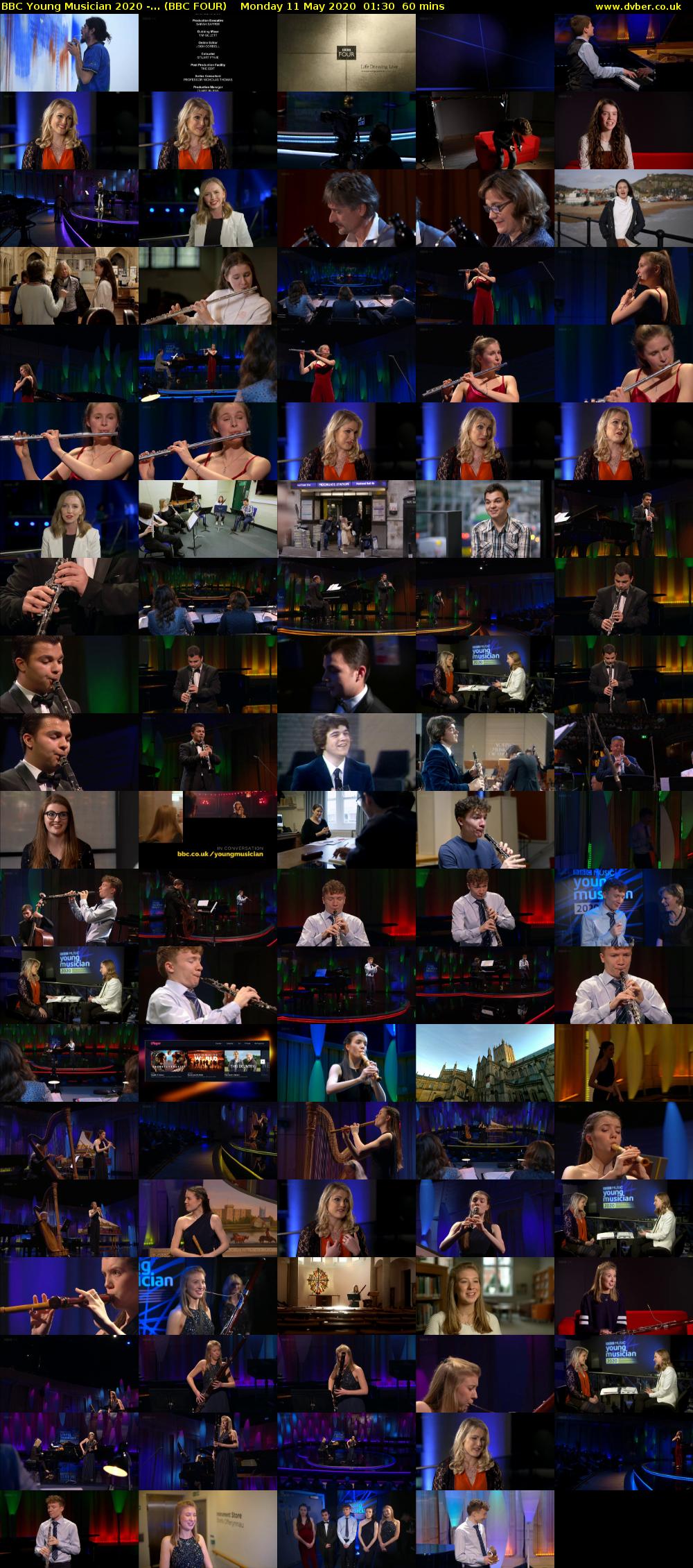 BBC Young Musician 2020 -... (BBC FOUR) Monday 11 May 2020 01:30 - 02:30