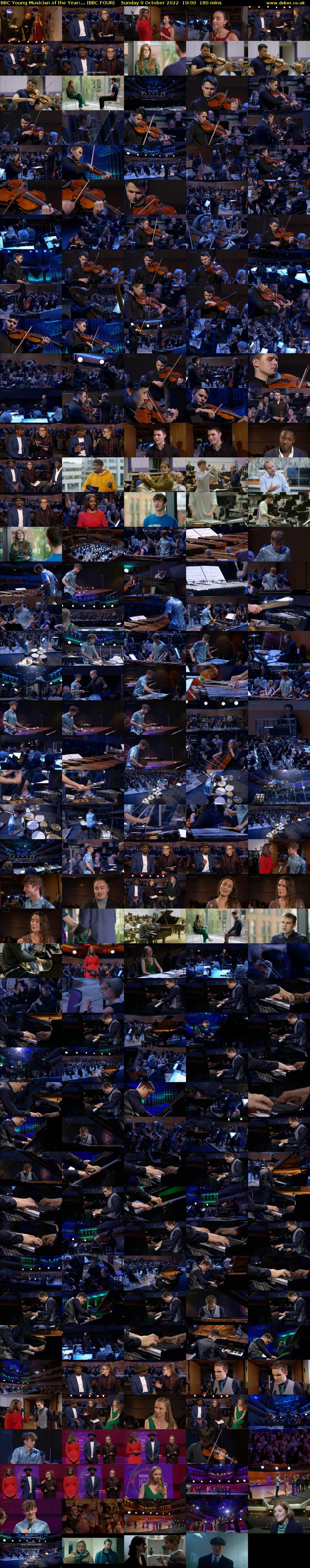 BBC Young Musician of the Year:... (BBC FOUR) Sunday 9 October 2022 19:00 - 22:00