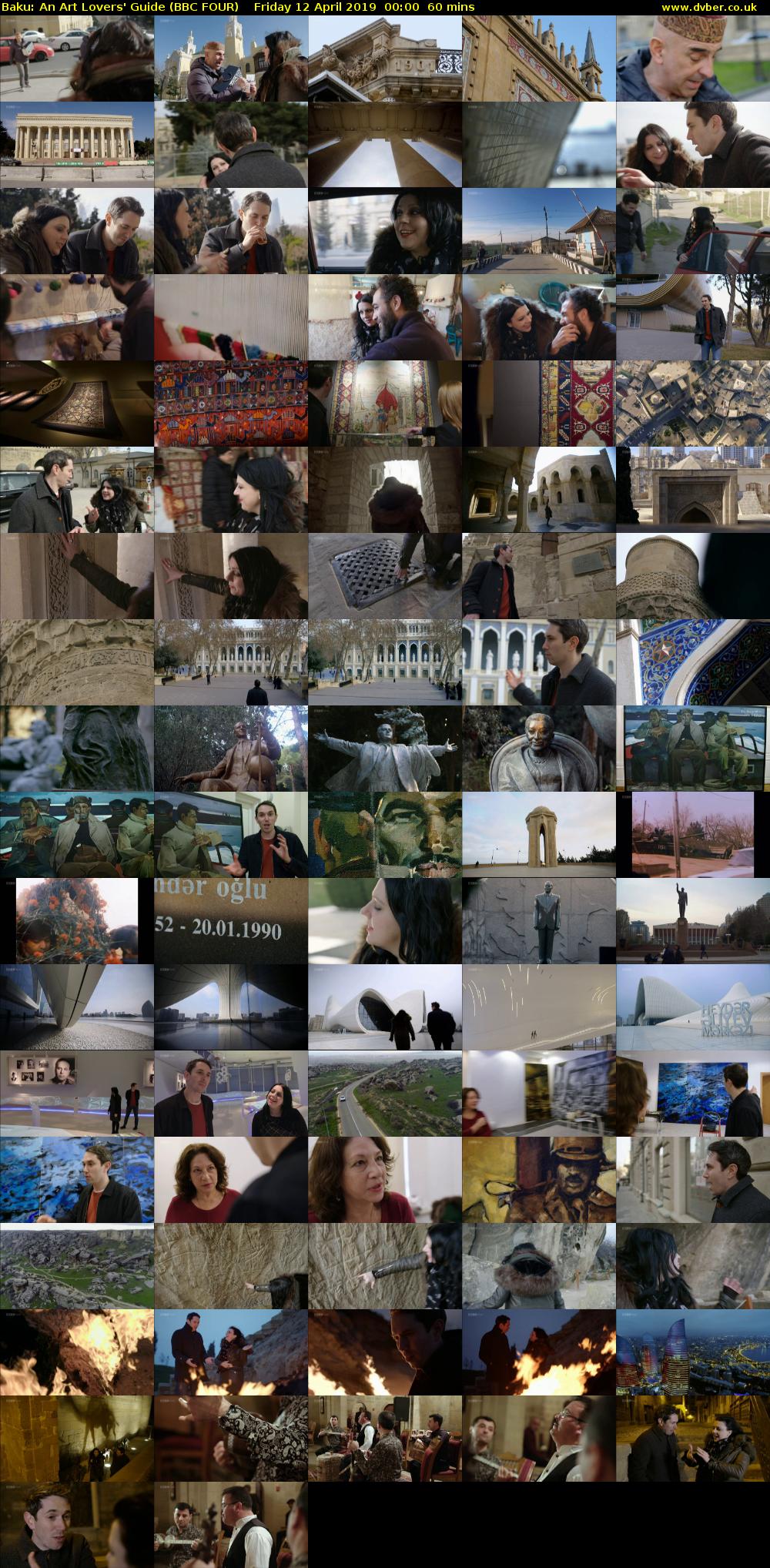 Baku: An Art Lovers' Guide (BBC FOUR) Friday 12 April 2019 00:00 - 01:00