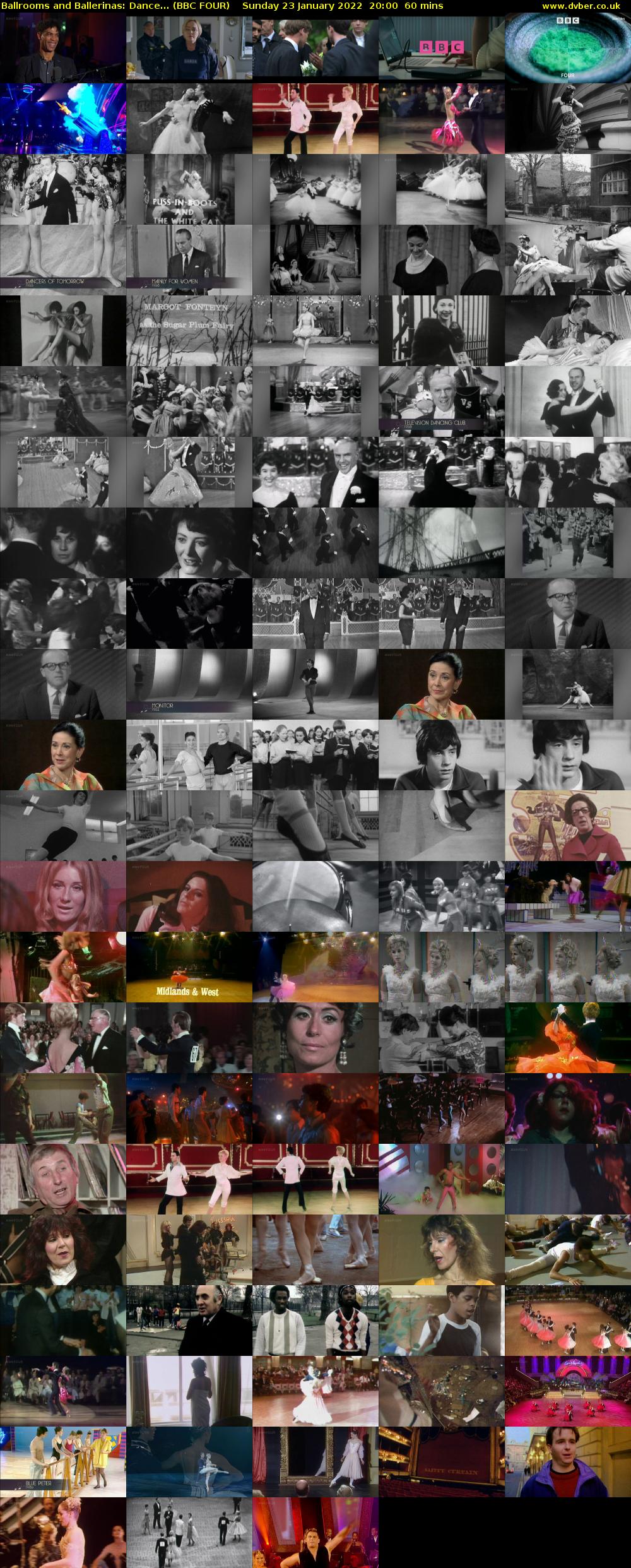 Ballrooms and Ballerinas: Dance... (BBC FOUR) Sunday 23 January 2022 20:00 - 21:00