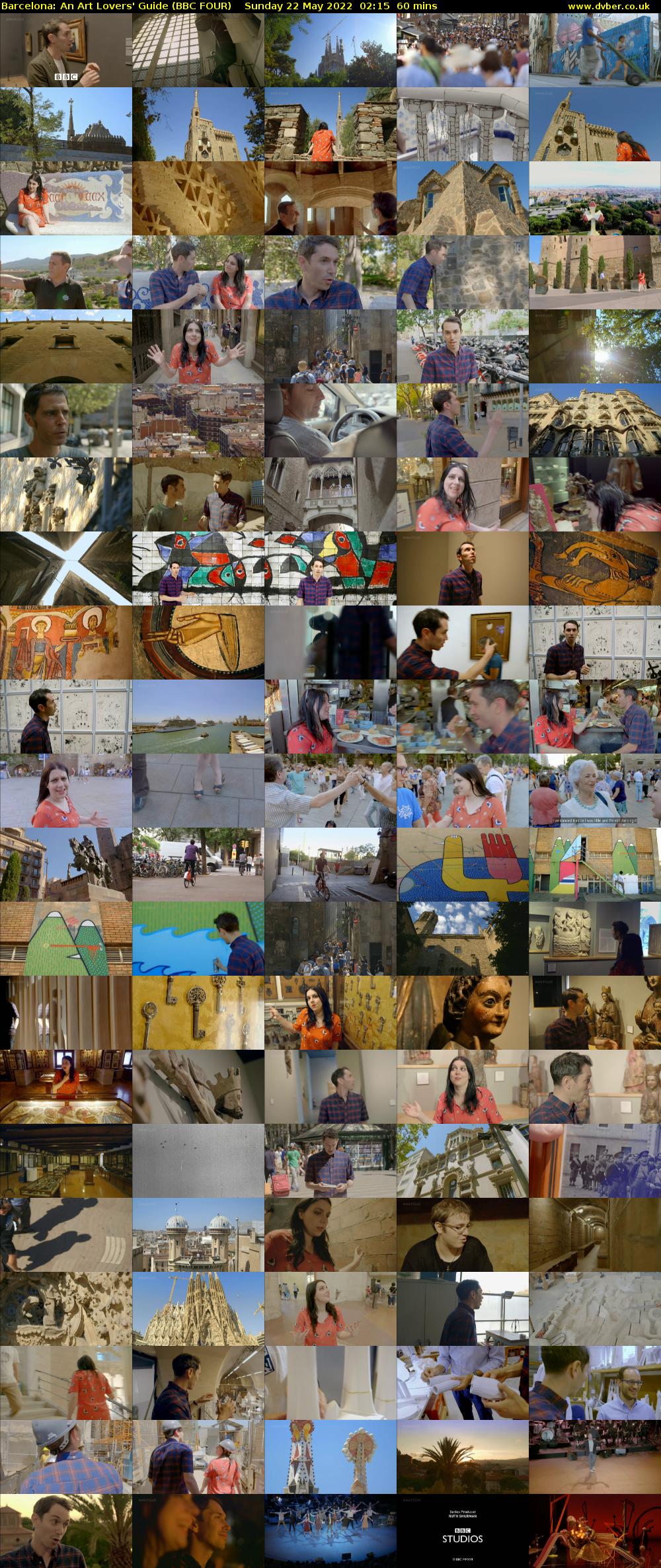 Barcelona: An Art Lovers' Guide (BBC FOUR) Sunday 22 May 2022 02:15 - 03:15