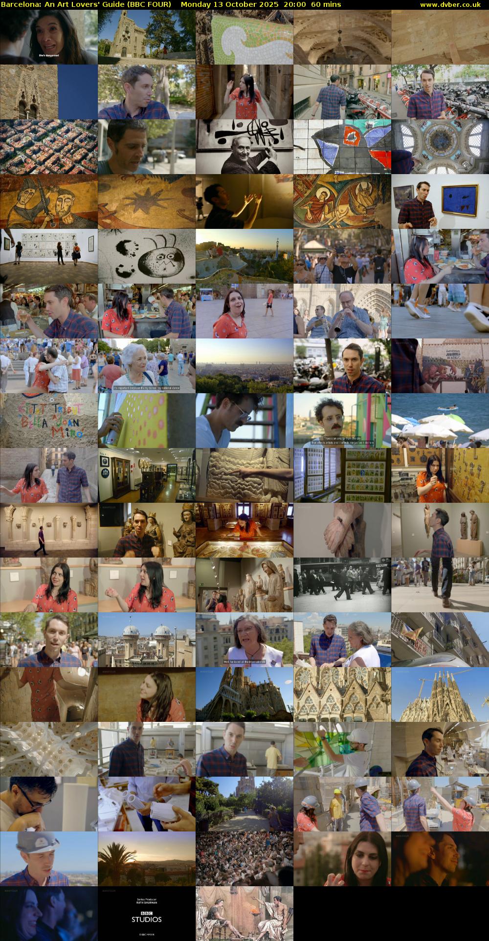 Barcelona: An Art Lovers' Guide (BBC FOUR) Monday 13 October 2025 20:00 - 21:00