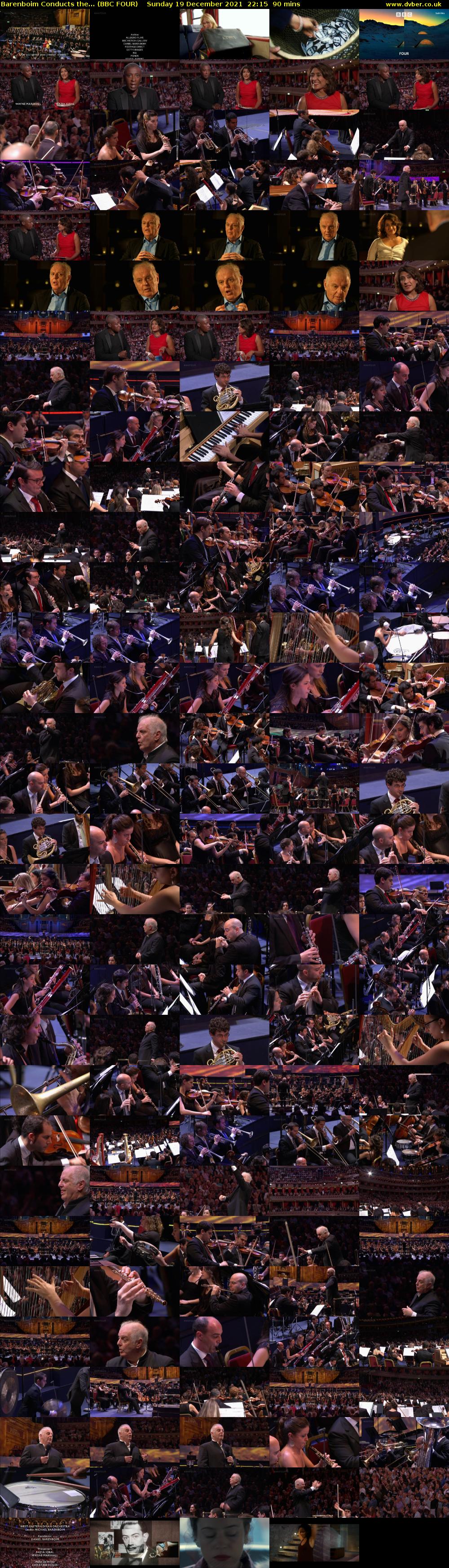 Barenboim Conducts the... (BBC FOUR) Sunday 19 December 2021 22:15 - 23:45