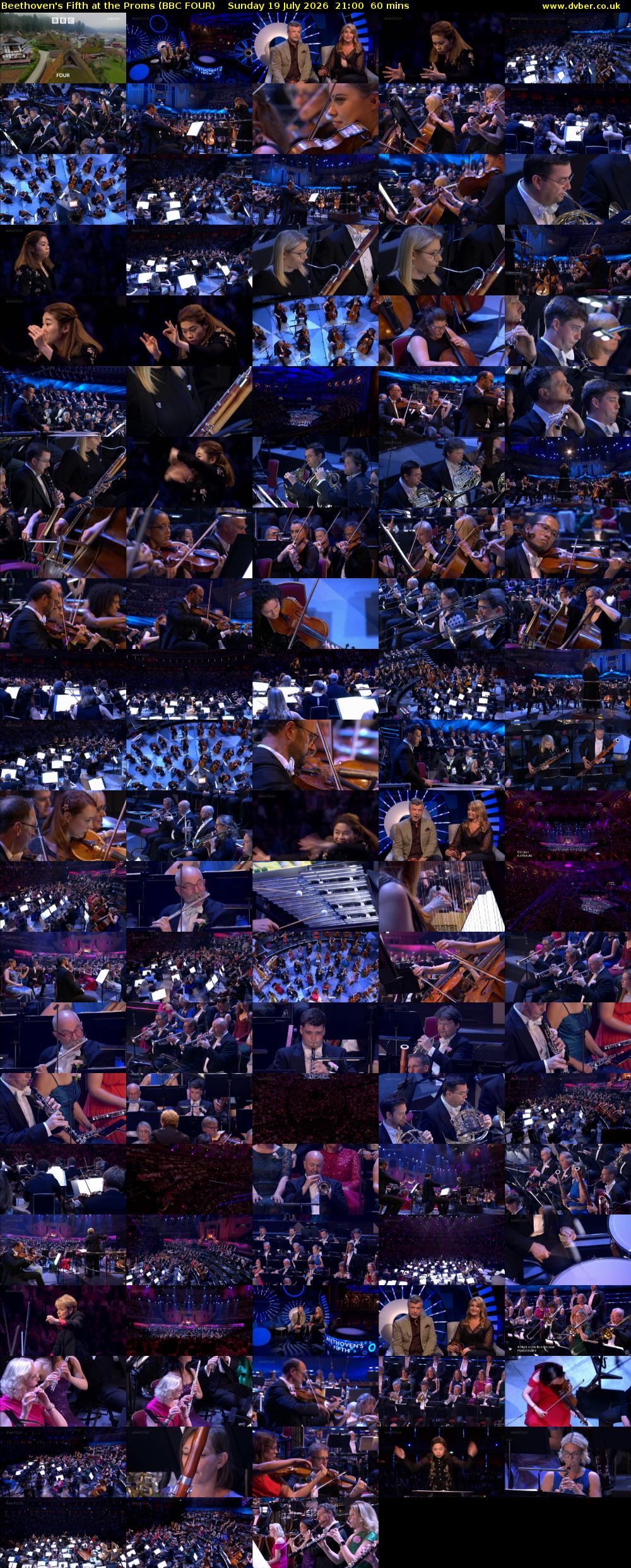 Beethoven's Fifth at the Proms (BBC FOUR) Sunday 19 July 2026 21:00 - 22:00
