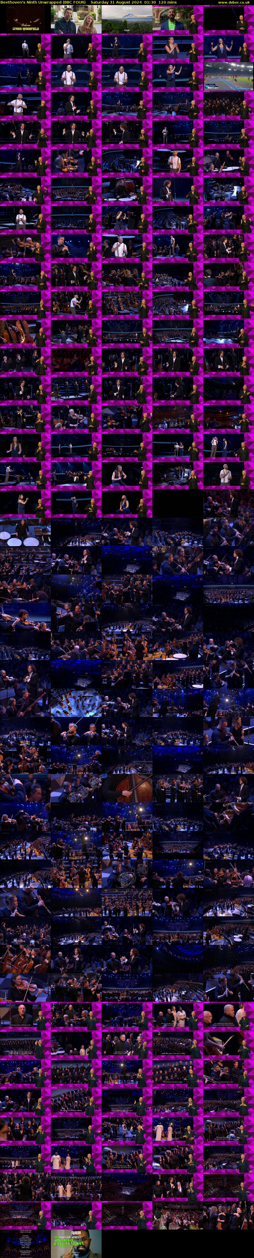 Beethoven's Ninth Unwrapped (BBC FOUR) Saturday 31 August 2024 01:30 - 03:30