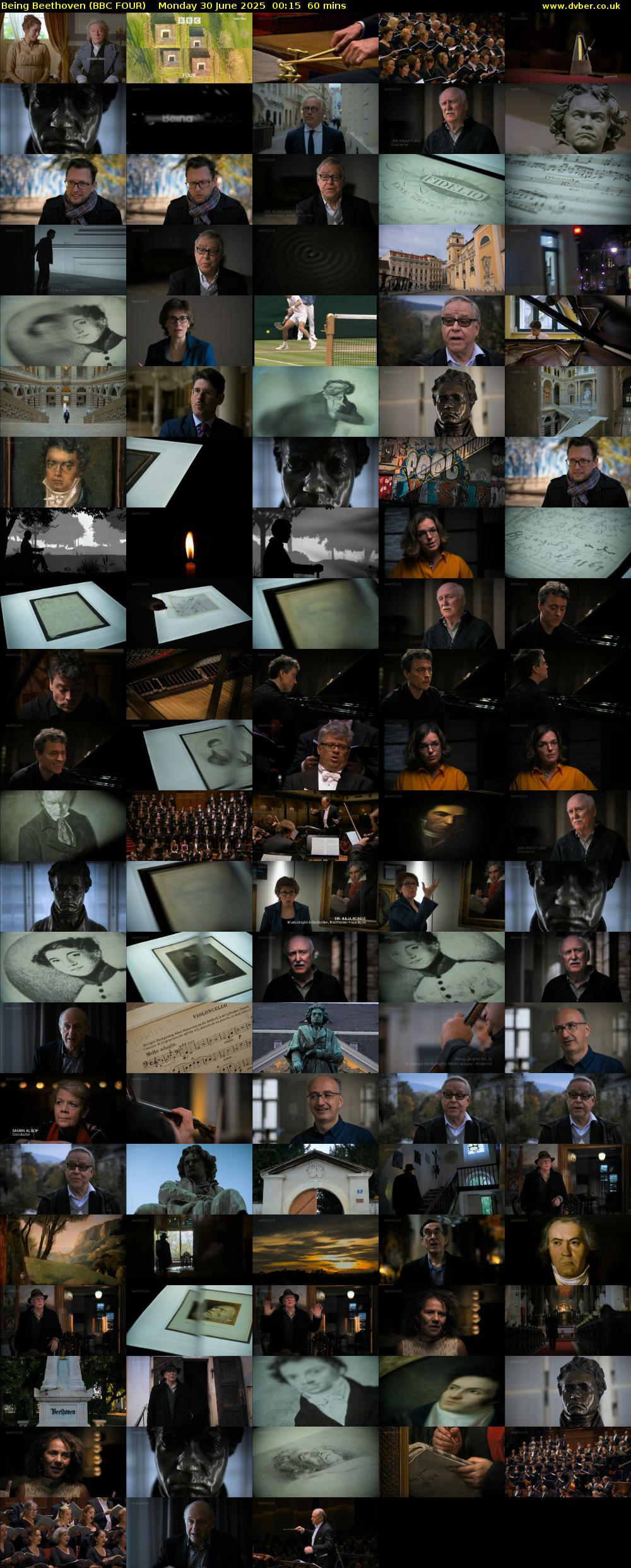 Being Beethoven (BBC FOUR) Monday 30 June 2025 00:15 - 01:15