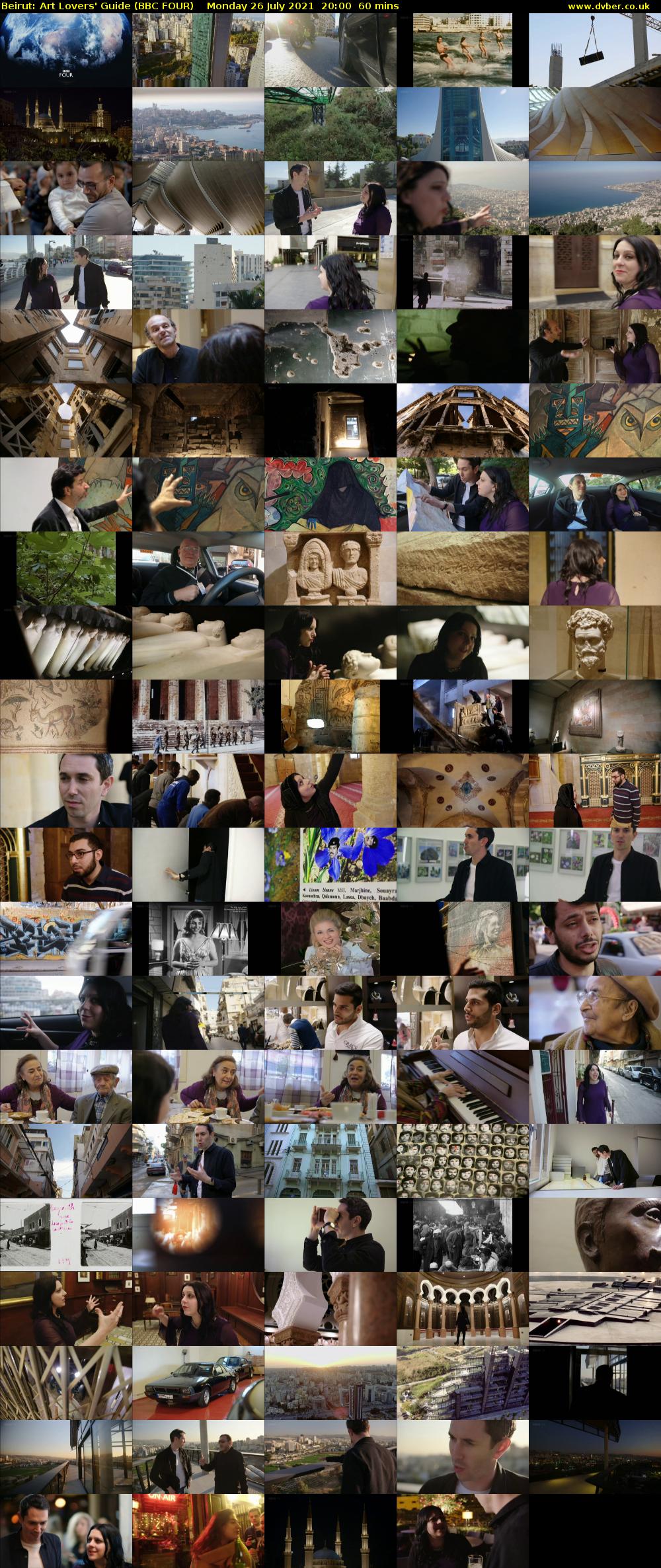 Beirut: Art Lovers' Guide (BBC FOUR) Monday 26 July 2021 20:00 - 21:00