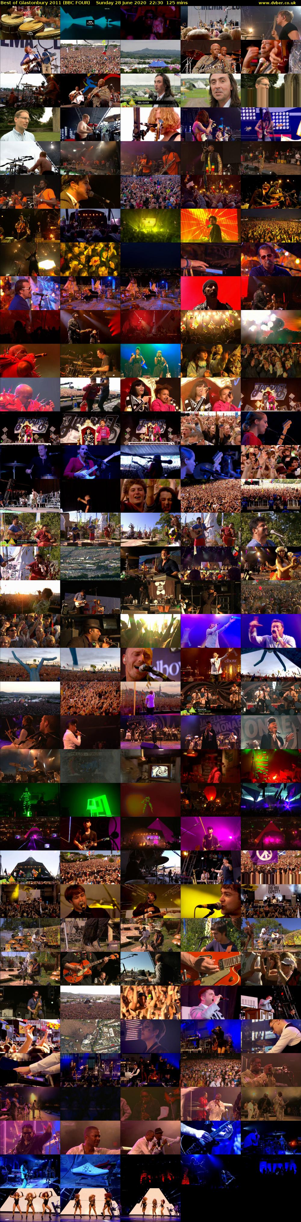 Best of Glastonbury 2011 (BBC FOUR) Sunday 28 June 2020 22:30 - 00:35