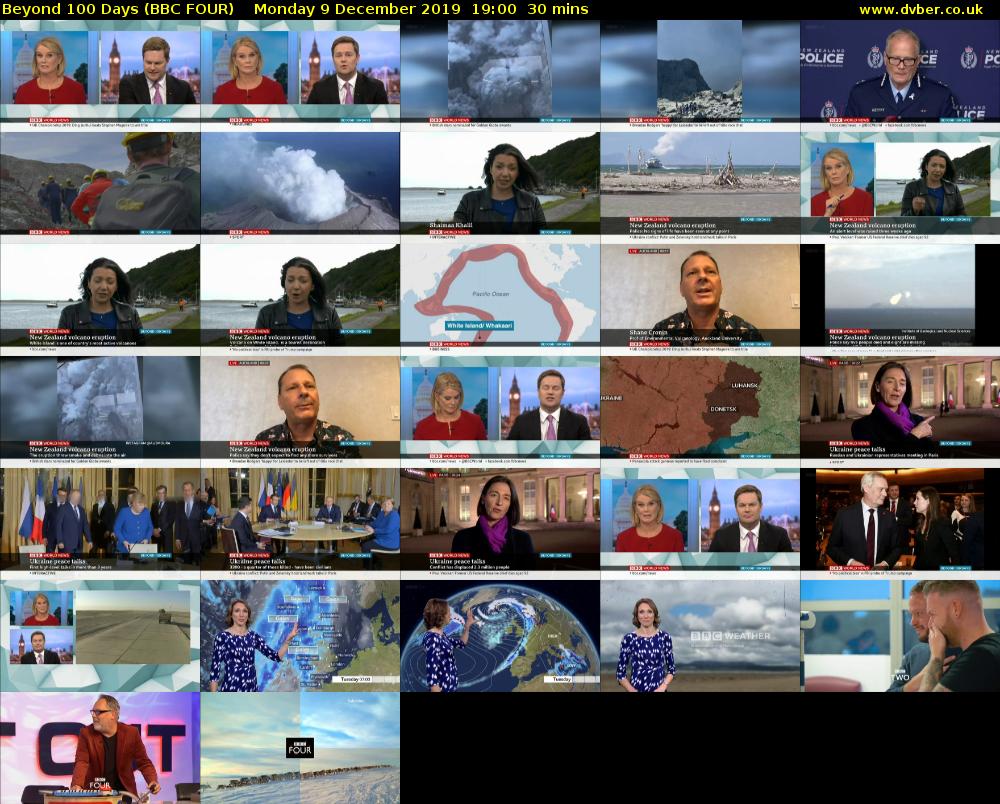Beyond 100 Days (BBC FOUR) Monday 9 December 2019 19:00 - 19:30