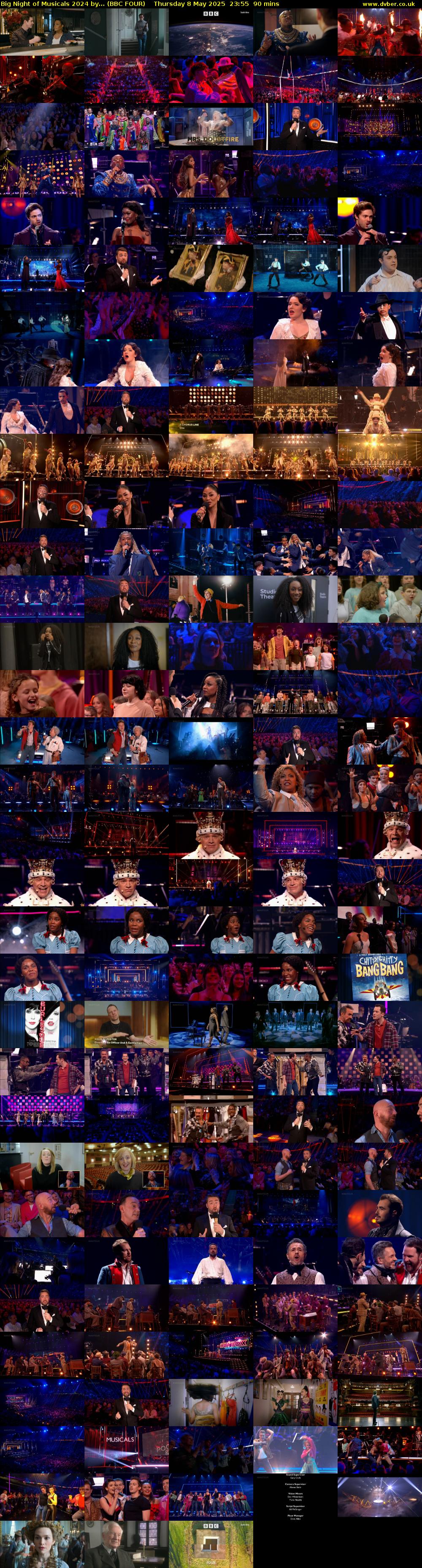 Big Night of Musicals 2024 by... (BBC FOUR) Thursday 8 May 2025 23:55 - 01:25