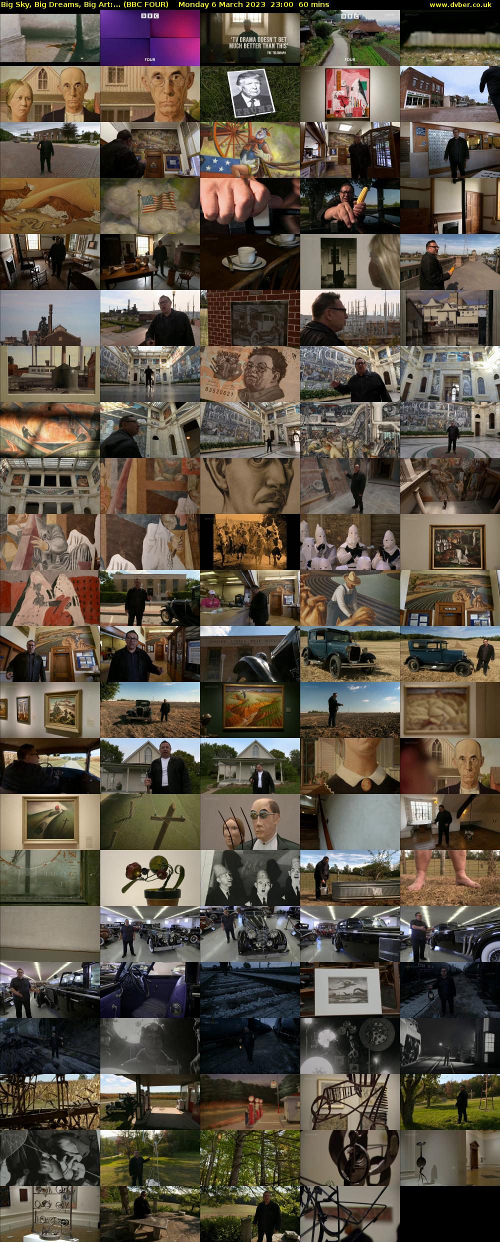 Big Sky, Big Dreams, Big Art:... (BBC FOUR) Monday 6 March 2023 23:00 - 00:00